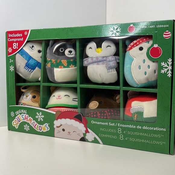 🆕2023 Winter Squishmallows 4” Boxed Set 8 pack NIB - Picture 14 of 16